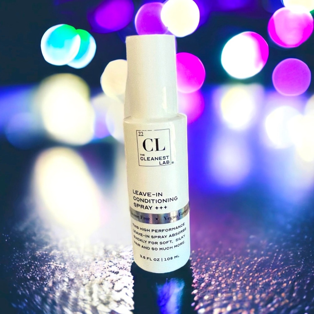 THE CLEANEST LAB Leave-in Conditioning Spray +++ 3.6 fl oz 108 ml NWOB